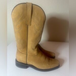 Masterson boot Co brown cowboy boots women’s size 6.5